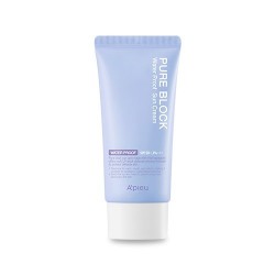 A'PIEU Pure Block Waterproof Sun Cream SPF50+/PA+++ – Vodeodolný krém s UV ochranou
